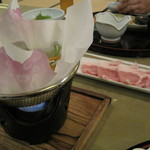 元湯 玉川館 - しゃぶしゃぶ