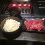 赤身肉とホルモンの店　惣 - 黒毛和牛赤身定食