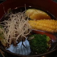 日本橋 やぶ久 - 夏野菜の冷やしそば