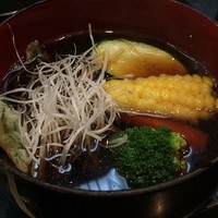 日本橋 やぶ久 - 夏野菜の冷やしそば