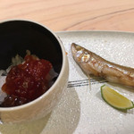 すし 陸 - 本ししゃも・筋子