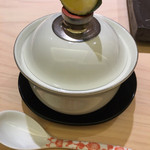 すし 陸 - 鱧と松茸の土瓶蒸し