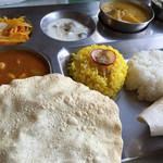 南インド家庭料理 カルナータカー - いつものセット