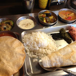 南インド家庭料理 カルナータカー - インド帰りの店主の方の粋なサプライズ☆お米がいつもと違ってました