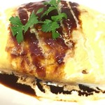 京町洋風食堂 テロン - オムライスアップ