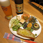 藍風珈琲店 - 本日の己書プレート
      ２０１６．０６