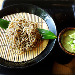 蕎楽　悠庵 - 田舎蕎麦800円