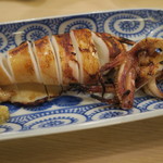 治鮨 - 28年10月　白烏賊つけ焼き