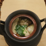 治鮨 - 28年10月　松茸土瓶蒸し