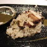 リストランテ サクラ - 2016.9　三陸産アワビのリゾット　忘れらない味！！