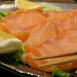 日本料理 竹内 - スモークサーモン