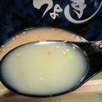 博多ちゃんぽん　ちょき　 - スープのアップ