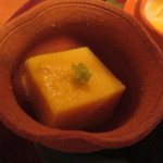 百味処 おんじき - カボチャ豆腐