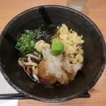 さぬき亭 - おろし醤油うどん。スダチが爽やか～。480円（税込）