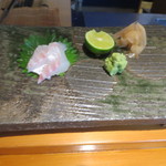 まき田鮨 - 鯛　ツマミ
