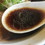 大津家 - 真っ黒けのスープ