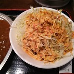 昭和食堂 - ドレッシングたっぷりキヤベツサラダ