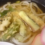 お食事処 ゆずのき - （20161009）
            山菜いなりと野菜の天ぷらうどん定食
