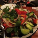 トマトのサラダ、モリモリ～！
