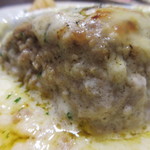 ビストロ オラゲ - ハンバーグ（断面）