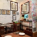 La pepita - 壁の落書きがアートのよう！