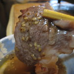 ジンギスカンうだ川 - 塩ダレ：生ラム