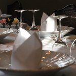リストランテ ベリーニ - ディナーのテーブルセッティング★