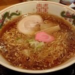 きょう兵衛 - 醤油ラーメン；所謂"蕎麦屋のラーメン"テキでは有りません(^^;) @2016/09/23