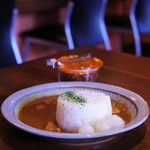 むてんか三角点 - チキンカレー（小）