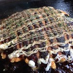 道とん堀 山形嶋店 - お好み焼き完成！