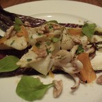 ビストロ 集 - 2016.10　ヤリイカとラティッキオのサラダ