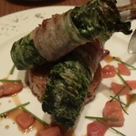 ビストロ 集 - 2016.10　秋刀魚のグリルと赤飯の焼きリゾット