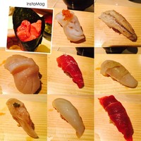 秀徳 2号店 - ランチ2700円
                （10巻＋手巻き＋あおさ味噌汁）