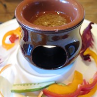 pantagruelico  - 旬野菜のバーニャカウダーのアップ