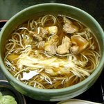 小樽・蕎麦屋・籔半 - 藪半 「かしわそば」