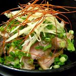 小樽・蕎麦屋・籔半 - 藪半 「合鴨のたたき」