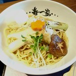 春一家 三代目 麺宿 - 肉鍋つけ麺【麺&具材】