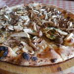 マンマ・マリィ 泉店 - ランチフォンデュセット（4種のきのこピザ）