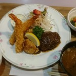 カフェレスト　ロダン - よくばりミックス定食