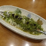 天鳳 - サンマの万願寺唐辛子蒸し