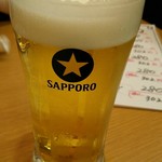 一軒め酒場 - まずはビール飲んじゃう！