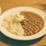 かもがわカフェ - ひよこ豆のカレー