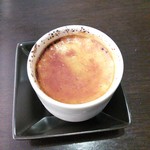 あま屋 - 日本酒のブリュレ。