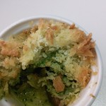 あま屋 - 真ツブと大きな椎茸のエスカルゴバター オーブン焼。