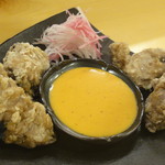 まぐろ小屋 別邸 - ここから2回目の訪問・・・まぐろのから揚げ580円