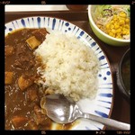 すき家 - ポークカレーサラダセット600円