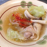 Karakuri - スープ、うまい╰(*´︶`*)╯♡