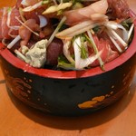 三是寿司 - みこちゃん丼大盛り750円！