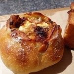 ベーカリー＆テーブル 東府や 足湯カフェ - （2016/9月）「ゴルゴンゾーラフランス」