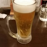 情熱うどん讃州 - 生ビール450円